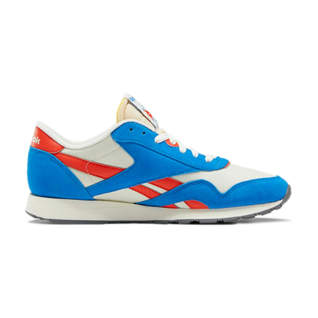 Sneakers Reebok Reebok Classic Nylon Sports Shoes White/Blue/Black | Q47264