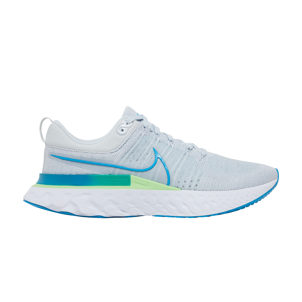 Sneakers Nike Nike React Infinity Run Flyknit 2 'Pure Platinum Emerald Laser Blue' | CT2357-007