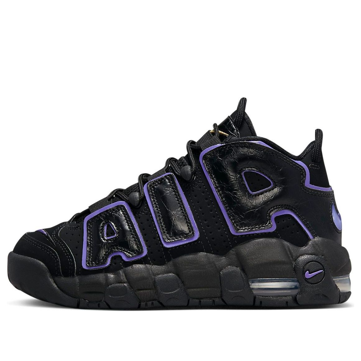 Sneakers Nike (GS) Nike Air More Uptempo 'Black Action Grape' | DX5954-001