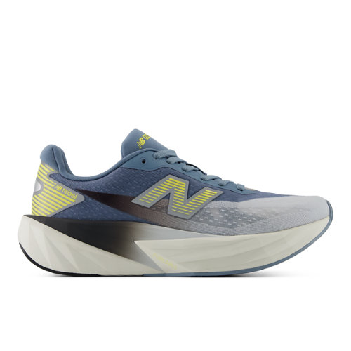 New Balance Night Lights FuelCell Rebel v5 Gris Bleu 5 Gris