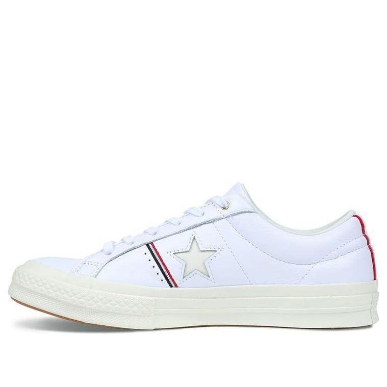 Sneakers Converse Converse One Star Piping Low Top In White/Enamel Red/Egret | 159694C