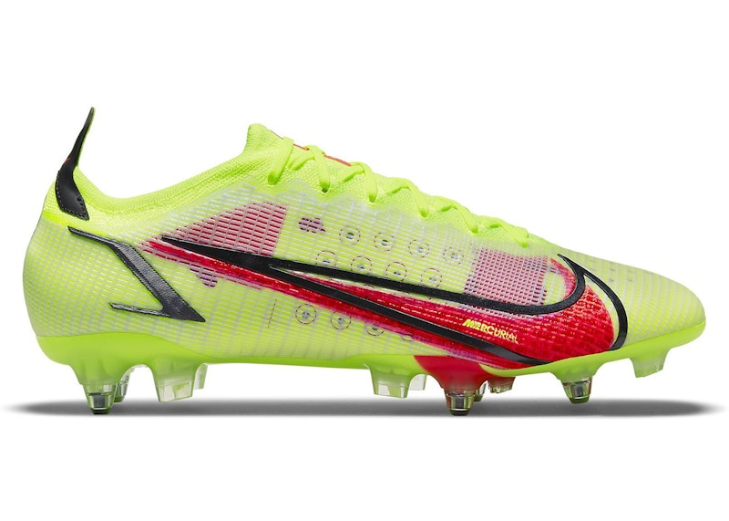 Sneakers Nike Nike Mercurial Vapor 14 Elite SG-Pro AC Volt Black Bright Crimson | CV0988-761