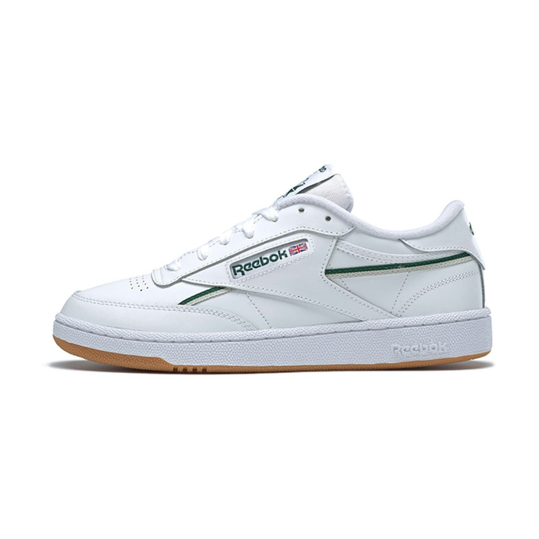 Sneakers Reebok Reebok Club C 85 White Green Skate Shoes Unisex 'White Green' | FW4294