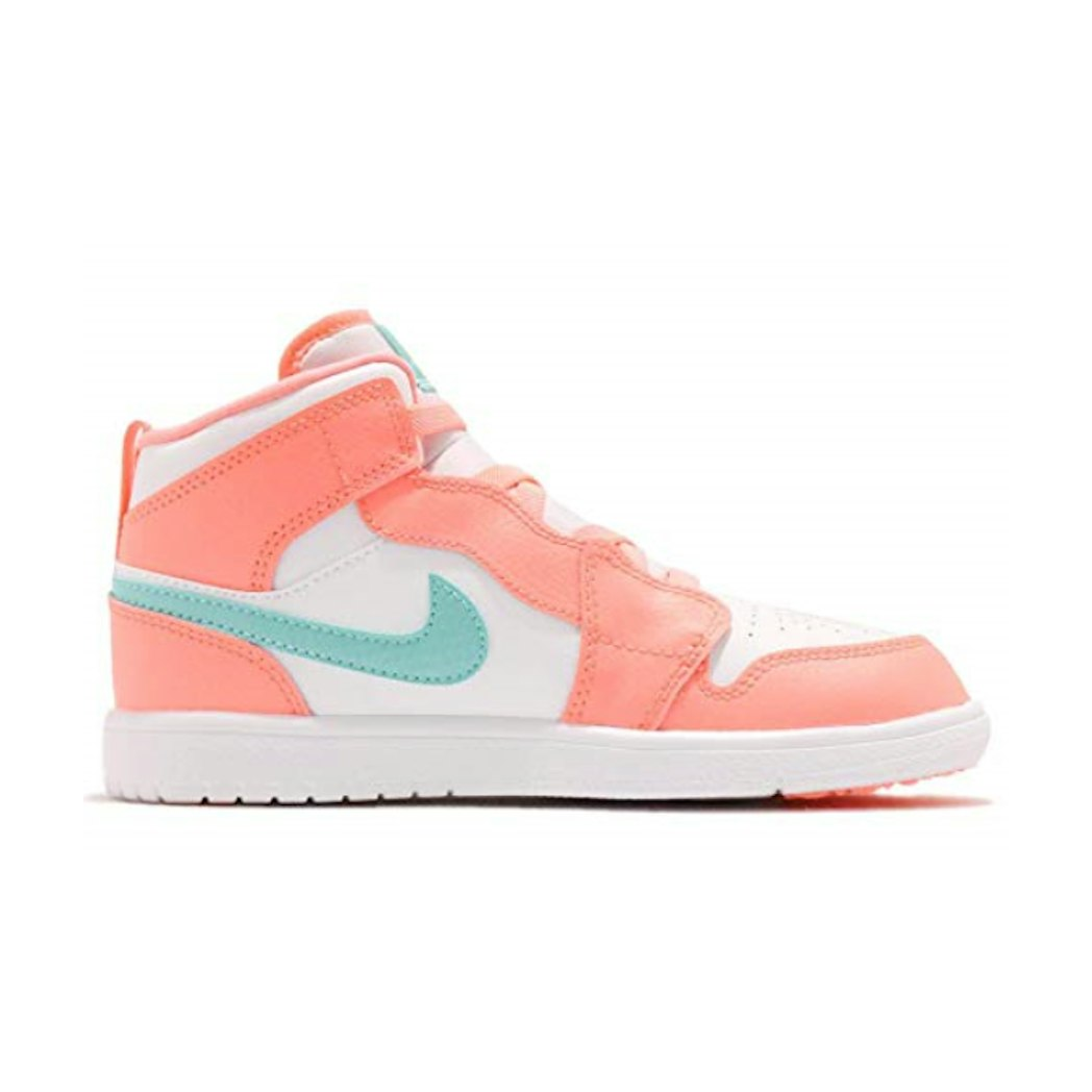 Sneakers Air Jordan (PS) Air Jordan 1 Mid Alt 'White Orange' | AT4612-814