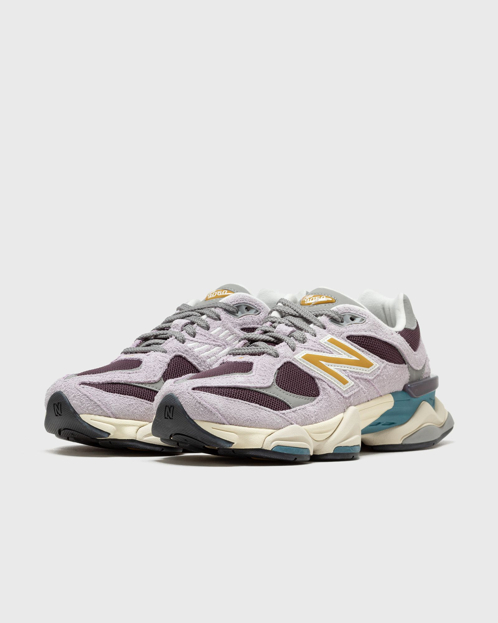 Sneakers New Balance New Balance Unisex 9060 in Purple/Brown/Blue Suede/Mesh | U9060SR