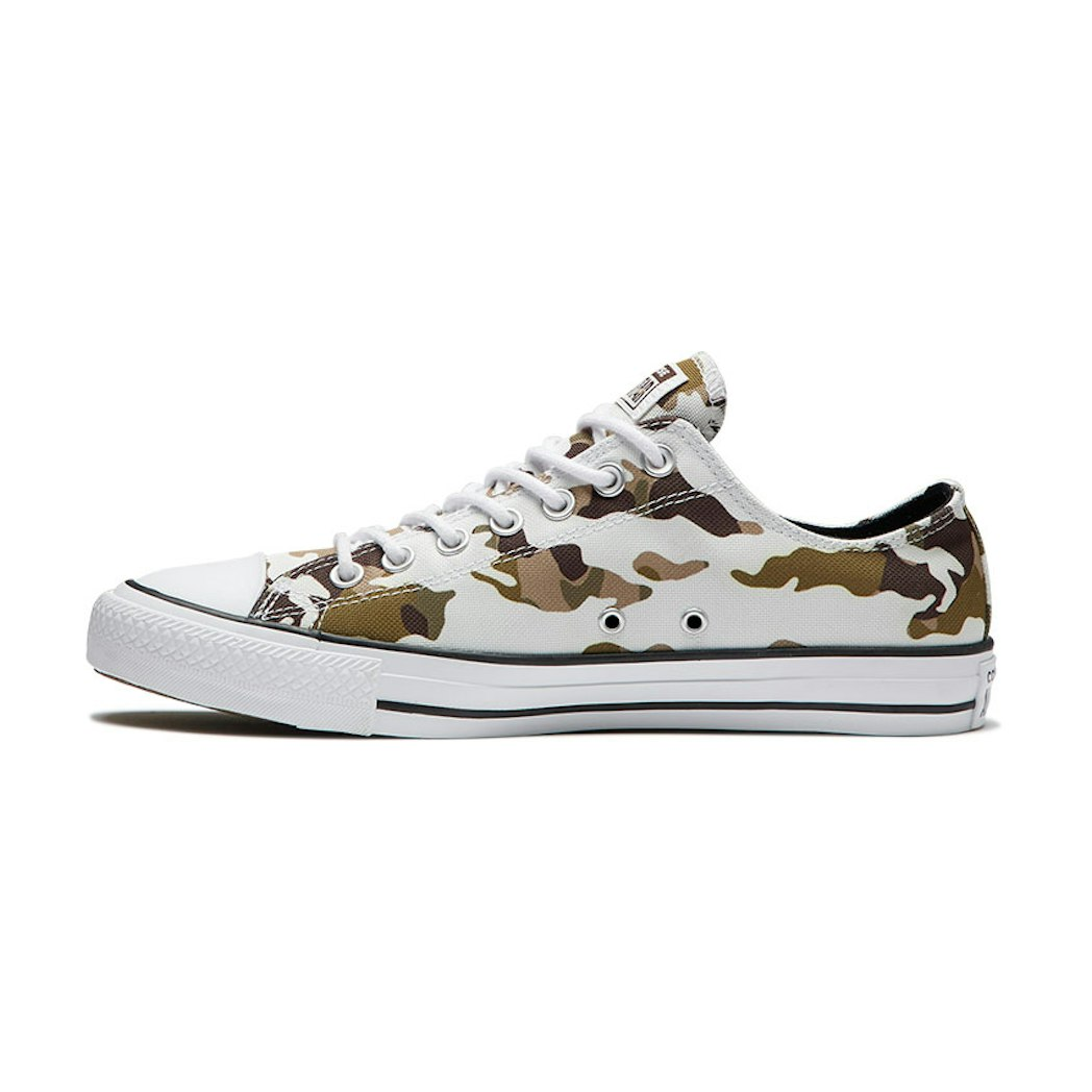 Sneakers Converse Converse Chuck Taylor All Star ALLOVER CAMO LOW Top 'White Grey' | 166177C