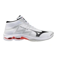 Mizuno Wave Lightning Pro Mid Blanc