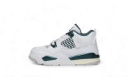 Air Jordan (TD) 4 Retro 'Oxidized Green' Blanc