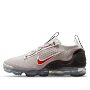 Nike Air Vapormax 2021 Flyknit 'Light Bone University Red'