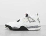 Air Jordan 4 "White Cement" PS Blanc