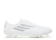 Adidas Adizero F50 4 Leather FG 'White Silver Metallic' Blanc