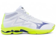 Mizuno Wave Lightning Pro Mid Blanc