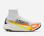 Hoka Tecton X 4 Frost/Neon Tangerine |