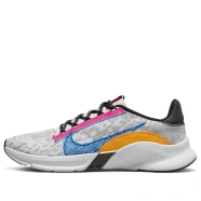 Nike SuperRep Go 3 Flyknit Next Nature 'Light Smoke Grey Photo Blue' Gris