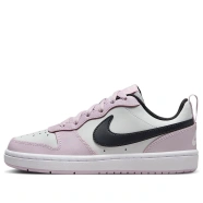 Nike (GS) Court Borough Low 2 'Photon Dust Off Noir' Blanc