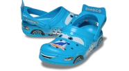 Crocs Lightning McQueen Dinoco Crocband Bleu