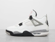 Air Jordan 4 "White Cement" Blanc