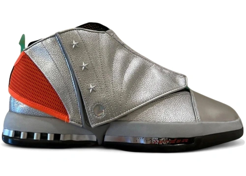 Air Jordan 16 x Free The Retro OG Metallic Silver