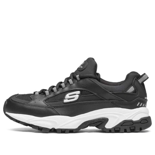 Skechers Stamina Running Shoes 'Black And White'