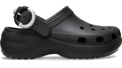Crocs Classic Platform Studded Buckle