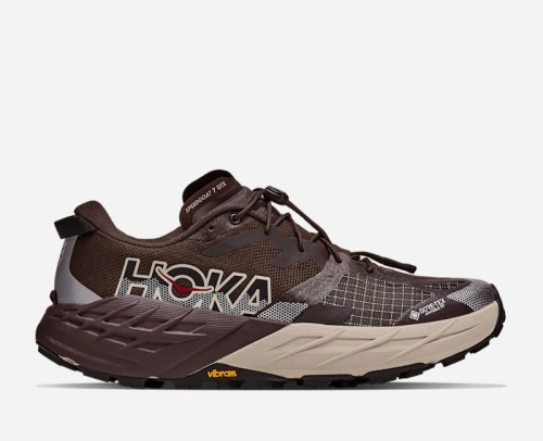 Hoka Speedgoat 7 GORE-TEX Spiced Chocolate/River Rock Grey |