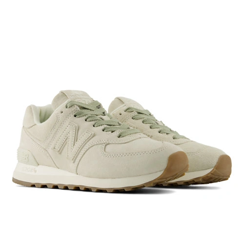 NB 574 Beige Brown White