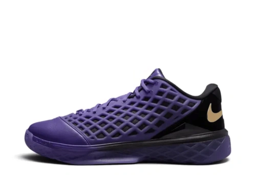 Nike x FC Barcelona Kobe 3 Low Protro Black Gold Metallic