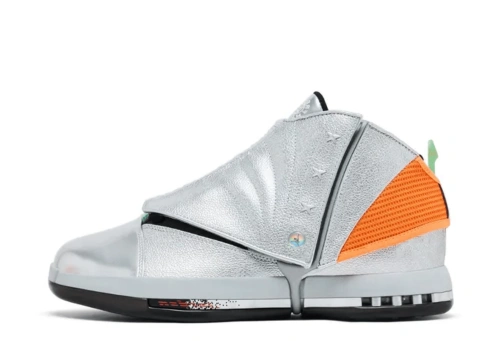 Air Jordan 16 x Free The Retro OG Metallic Silver
