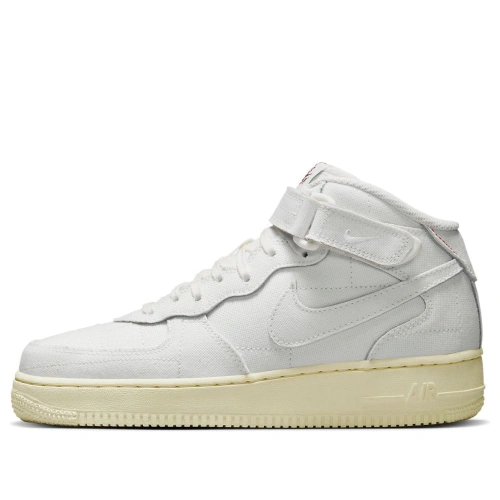 (WMNS) Air Force 1 '07 Mid 'White Canvas'