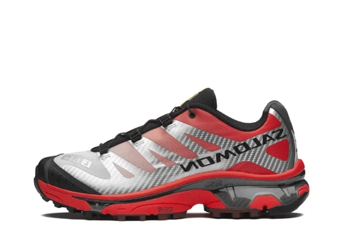 SALOMON XT-4 OG Race Flag Silver Fiery Red