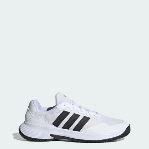 Adidas Gamecourt 2 White Black Silver Metallic