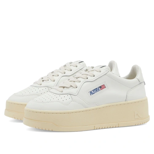 Autry Platform Low White