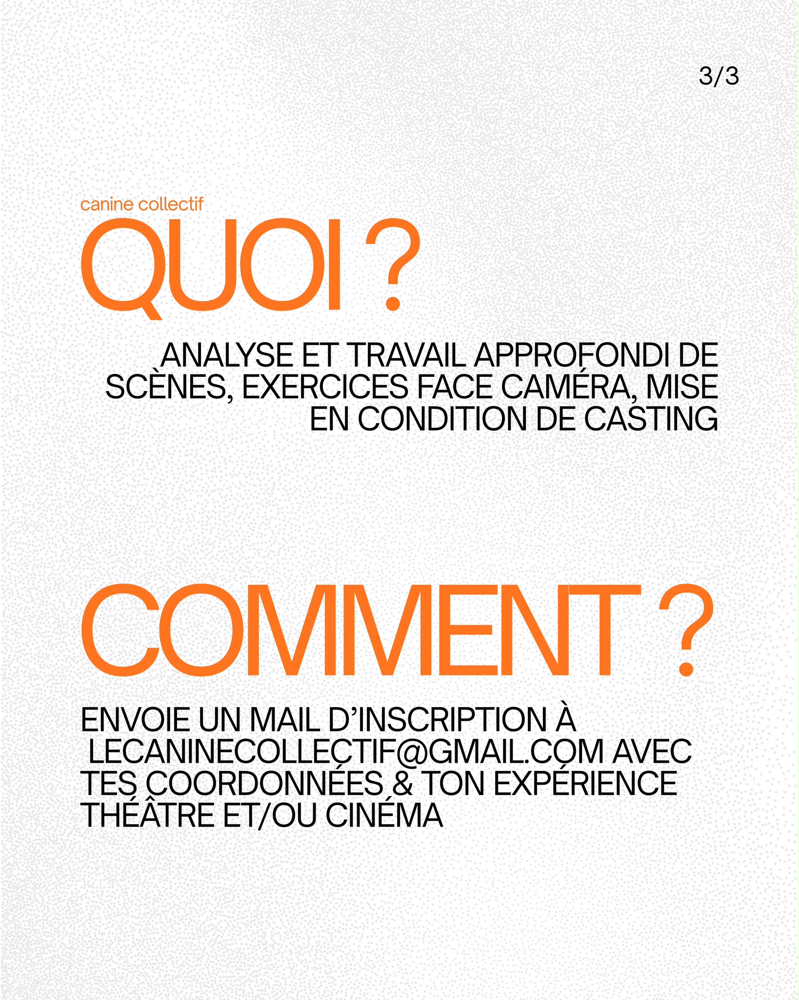 Illustration du stage