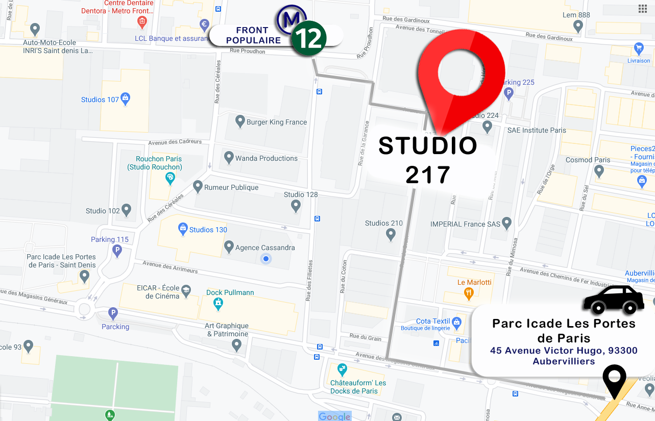 Studios de France – Bât 217
