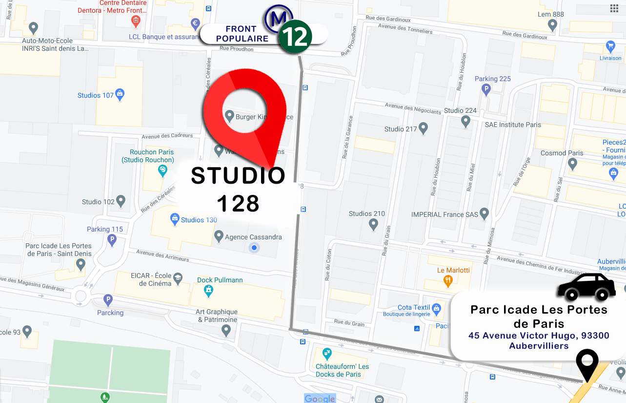 Studios de France – Bât 128