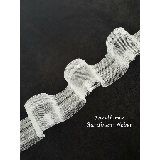 100 m 75 mm transparent Newave ROLLE Wellenband NEUHEIT Gardinenband Br