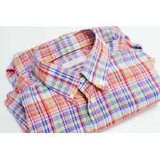 Resultados de búsqueda para Camisa entallada hombre Algodon J Tripulante Pequeño Camisa Entallada Azul a Cuadros Algodón