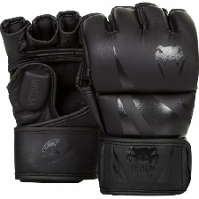 kikfit Cuir Noir Corps entra/înement Gel Gants MMA BOXE SAC DE FRAPPE arts martiaux