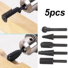 5pcs Lot Foret Sculptage 1/4 Rechange Remplace Acier au Carbone Pratique