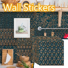 10pcs Home Decor Salon Carrelage Set Strong Sticker Cuisine Wall Sticker B18104