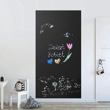 Sticker mural tableau noir rectangulaire