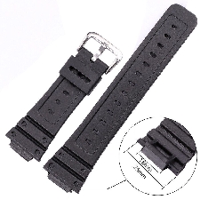 Bracelets de montre en Silicone pour hommes, bracelet de sport en caoutchouc pour Casio série 5600, accessoires de montre