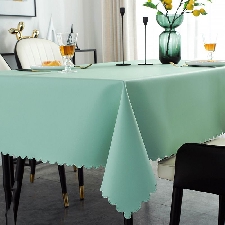 Nappe De Table ,Style 5-100x160cm--Nappe Rectangulaire En Pvc, Toile Cirée Imperméable, Sur La Table, Pour La Décoration De La Cuisi