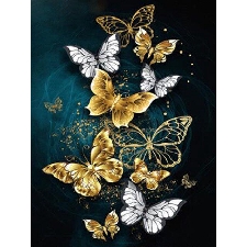 5d Peinture De Diamant Papillon - Qz0407b14175
