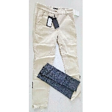 donna pantaloni tela cotone tg. 38 pinko parapendio cartellino 195 euro jeans