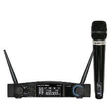 ZZIPP TXZZ540 Set Radiomicrofono a Gelato UHF 48 Canali Wireless Dj Karaoke
