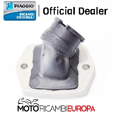 collettore aspirazione originale piaggio vespa s 2t & college 50 2007/2012