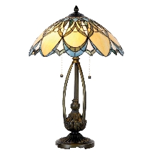 Eccezionale lampada da tavolo Poseidon, Tiffany
