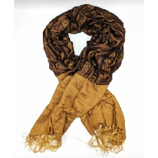 STOLA donna COPRISPALLE foulard Rosa Oro SCIARPA da sera cerimonia elegante 700E