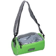 Fietsstuurtas lime groen met smartphone houder 20 cm - Fiets stuurtassen/fietsvakantie